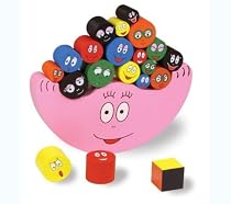 Vilac - 5816 - Jouet en Bois - Jeux de Société - Equilibre Barbapapa