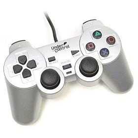 PS2 Manette Shock Controller SILVER