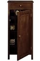 Mission style 19.5"w Shoe Storage With Drawer