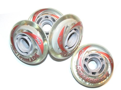 ROLLERBLADE Inline Skate Rollen 74mm/80A, 8 Stück (608er) NEU - OVP (L10)