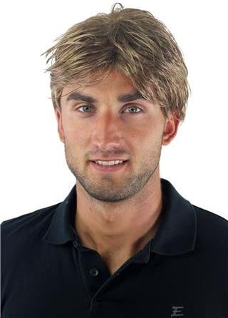 HI GIRL New Fashion Synthesis Boys Men Cosplay Party Short Hair Full Wig Wigs #27