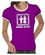 GAME OVER Girly Ringer lila/white, sz.XL