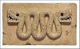 Aztec Double Headed Serpent Relief