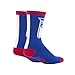 NHL New York Rangers Men's '47 Bolt Casual Dress Crew Socks, Royal, Large, 1-Pack