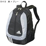 ＜アディダスバック＞adidas/アディダス ボール用デイパック　黒×グレー ADP17BKG