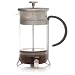 HuesNBrews 36 Ounce Satin/Black French Press, 1 Pack 