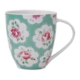 from Cath Kidston Cath Kidston Provence Crush Mug, Fine China, Green Model CKPD50041