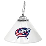 NEW NHL Columbus Blue Jackets 14 Inch Single Shade Bar Lamp - NHL1200-CB