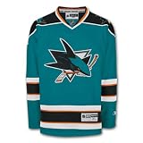 San Jose Sharks Reebok Premier Youth Replica Home NHL Hockey Jersey Size L/XL
