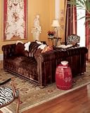 Old Hickory Tannery Leather DoubleSided Sofa