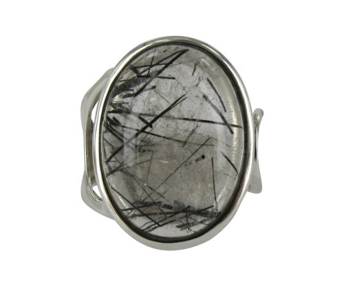 Chrysalis - R0222RUT - Bague Femme - Argent 7 gr - Quartz - Taille ajustable