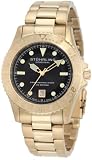 Stuhrling Original Men039s 1161333369 Watersports Regatta Sailor Swiss Made Quartz Divers Date Goldtone Watch on sale