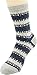 Mens Boy's Assorted Color Socks Winter Fall Warm Thick Cotton Crew Socks 5-Pack, Multi Color