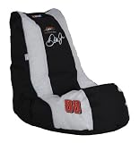 Ace Bayou, 94676, Officially Licensed Nascar Dale Jr. Video Bean Bag Chair, Racing Number on Side, Black with White, Six Cubic Feet