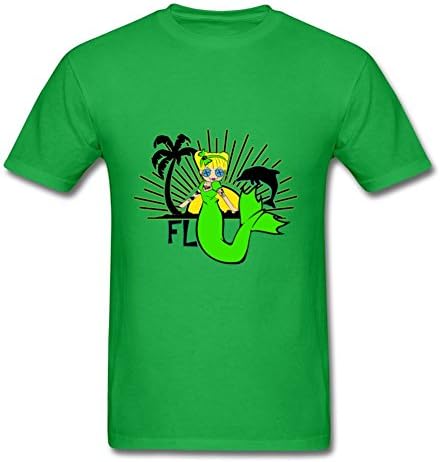 Custom Green Men Chic Large Diatinguish Modified Doll - Florida Chapter Cotton T-shirt