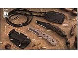 Columbia River Knife & Tool - Crawford Triumph N.E.C.K. Knife, Cord Wrapped, Kydex... by Columbia River Knife & Tool