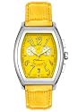 Midzise New Yorker XL Chronograph Yellow Leather