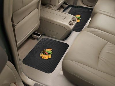 Fan Gear NHL - Chicago Blackhawks Backseat Utility Mats 2 Pack Size=14"x17"