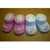 2 Pair Nike Newborn Infant Baby Booties
