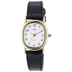 MC Damen-Armbanduhr Lederband 15850