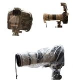 Allwetterschutz / Regencape für alle Spiegelreflexkameras.Set bestehend aus 2 verschiedenen Hauben.