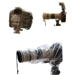 Allwetterschutz / Regencape f�r alle Spiegelreflexkameras.Set bestehend aus 2 verschiedenen Hauben.