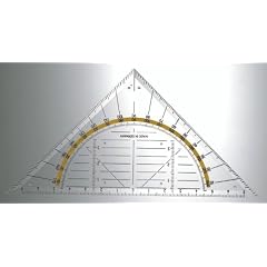 2 St�ck Geodreieck 16cm 250F deutsche Herstellung