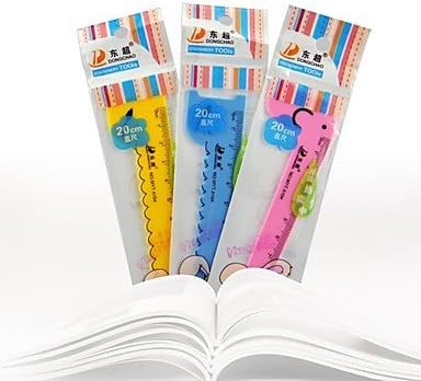 Godlike- Angibabe 15cm Giraffe Animal Series Students Creative Stationery Supplies Ruler , Pink