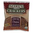Marys Gone Crackers Organic Crackers - Onion (box of 100)