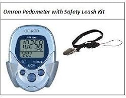 OmronHj-112DigitalPocketPedometerwithSafetyLeashforPedometer(1)Unit.HelpsSavePedometersFromLossWhileRunningorWalkingorDoingExercise