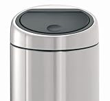 picture of Brabantia Touch Bin, 30 Litre, Brilliant Steel