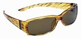 Anarchy Gold Finger Jackel Sunglasses w/ Brown Gradient Lens