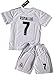 Ronaldo #7 Real Madrid 2015-16 Youths Home Kit Shirt & Shorts