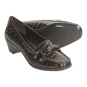 Buy Bandolino Yeardly Dress Shoes - Patent Crocodile Print, Slip-Ons (For Women) by BANDOLINO