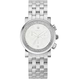 MICHELE Sport Sail Blanc Diamond Stainless Steel Bracelet
