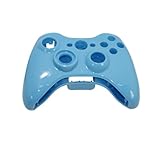 Glossy Light Blue XBOX 360 Controller Shell & Battery Pack