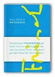 Notizbuch mit den Fragebogen von Max Frisch (suhrkamp taschenbuch) - Max Frisch