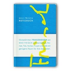 Notizbuch mit den Fragebogen von Max Frisch (suhrkamp taschenbuch)