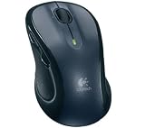 Logitech 910-001825 - Rat�n, USB, Wireless, Laser, Windows XP/Vista/7 Mac OS X 10.4, Negro, AA