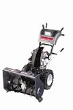 Swisher 29-Inch Snow Thrower, 14.5-Tourque, 27 Watt Halogen Headlight Built into Panel, Steerable, Electric Start, Steel Chute (Non-CARB Compliant) #629101x07A