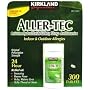Aller-Tec-Cetirizine Hydrochloride Antihistamine 10mg, 300 Tablets
