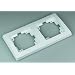 DELPHI 2-fach Rahmen wei�