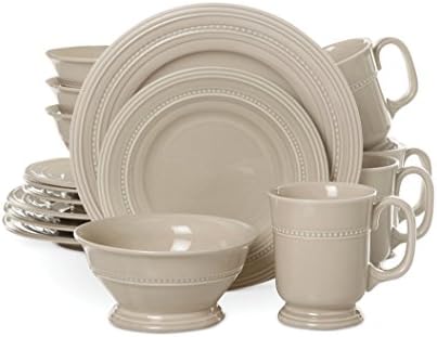 Gibson Adele Beige 16-Piece Dinnerware Set