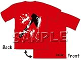 未来日記 Tシャツ DEAD END レッド サイズ:L