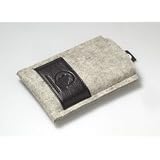 Wolfsrudel Sony Xperia S Wollfilz Tasche - Hellgrau (100% Handmade in Germany, 100% Natur)von "Wolfsrudel"