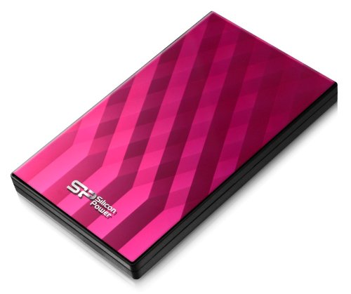 Silicon Power Diamond D10 750GB externe Festplatte (6,4 cm (2,5 Zoll), SATA, USB 3.0) pink