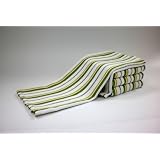 4 Pack Oversized Dish Cloth sets in Green by Cotton Craft - Size 15x15 - Pure 100% Cotton... by 