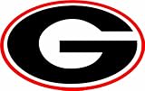 GEORGIA BULLDOGS G logo peel and stick printed sticker