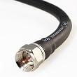 Mediabridge - Triple Shielded Coaxial Digital Audio Video Cable - Pro Grade Nickel Plated F-Type
