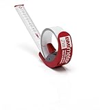 BMI 429241021  Taschenbandmaß -Meter, Länge : 2 m,  rostfreies weisslackiertes